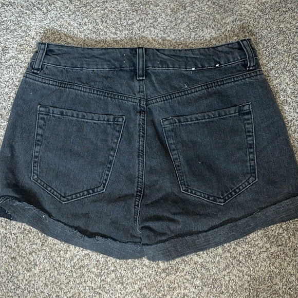 Garage | Denim Mom Short Void Black - Picture 4 of 5